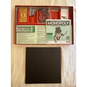 OPEN BOX sealed Pieces Monopoly Speed Die Board Game Classic Play Faster 2008